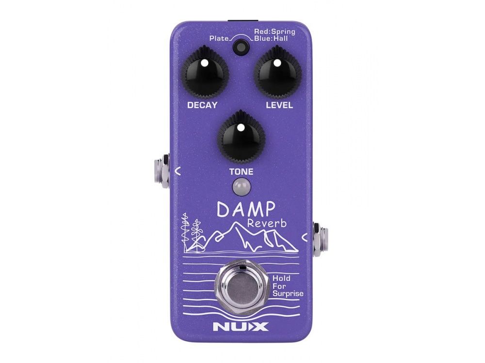 NUX NRV 3 reverb pedal DAMP