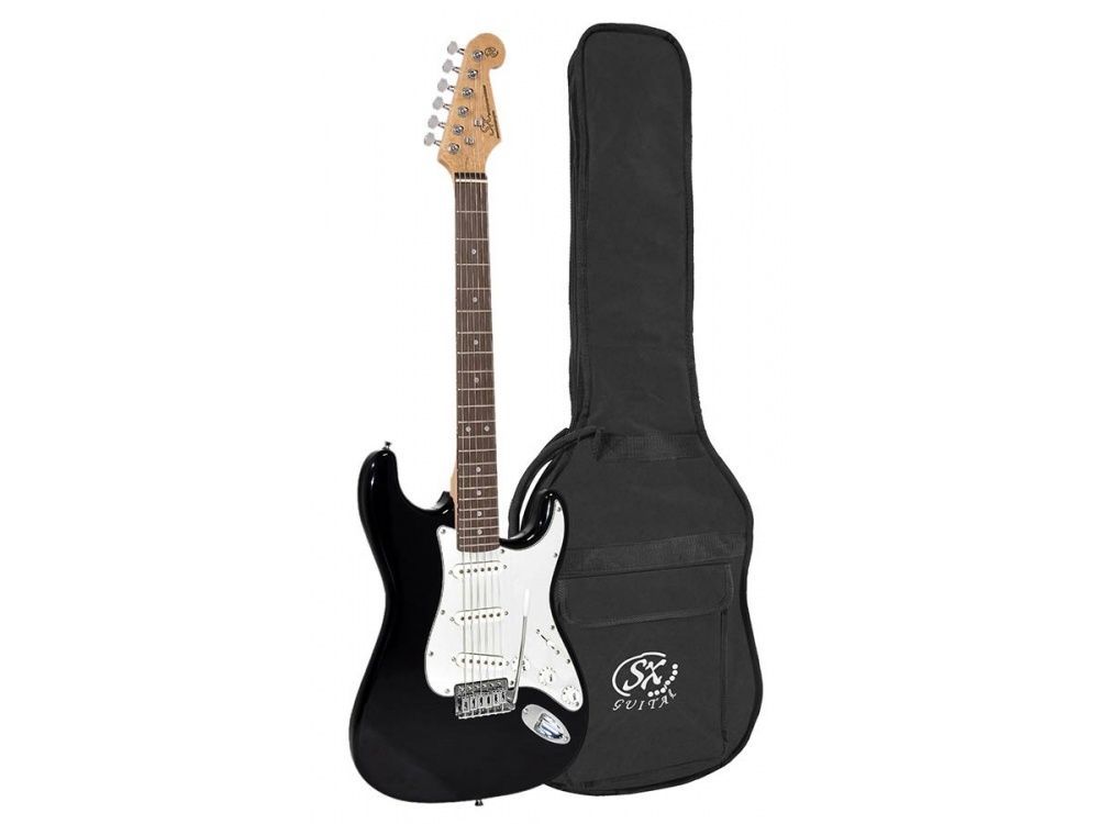 SX GUITARS ED1 BK