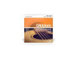 D'addario EJ 15 Custom Light, Phosphor Bronze Acoustic Guitar Strings 10-47