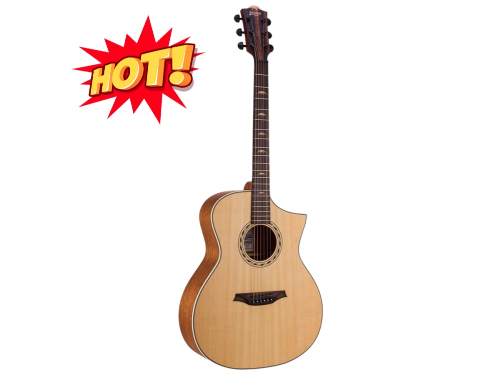 Ακουστική Κιθάρα Bromo BAA 4C Appalachian Series auditorium guitar